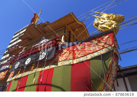 節日大船後的祗園節 節日大船後的祗園節 87863619
