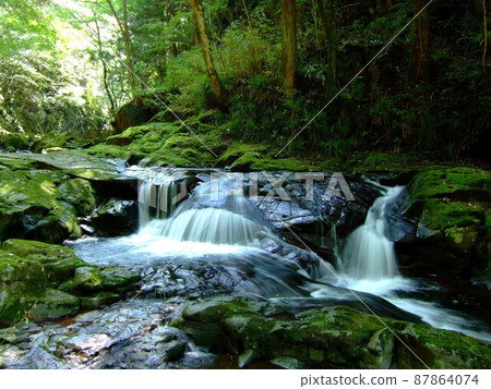 Scenery when strolling around Akame 48 Waterfalls Scenery when strolling around Akame 48 Waterfalls 87864074