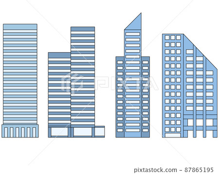 Building High Rise Hd Icon High-rise building, building icon, colored... - Stock Illustration ...