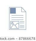 Documents with pictures of mountains 87866678