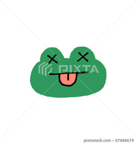A frog with a lot of eyes 87866679