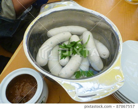 德國慕尼黑特產的白香腸 Boyle of Weisswurst 87867557