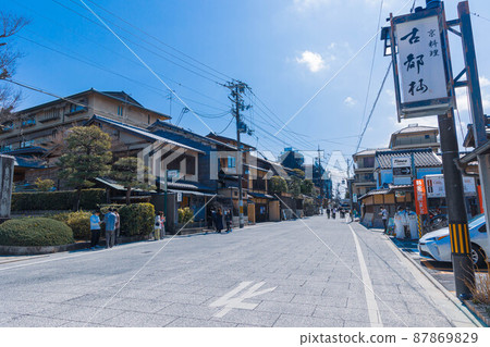 京都都市風景“京都觀光” 87869829