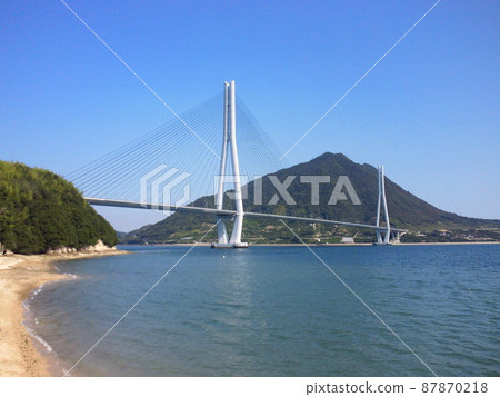 Blue Sky Coast Shimanami Kaido / Photo Blue Sky Coast Shimanami Kaido / Photo 87870218