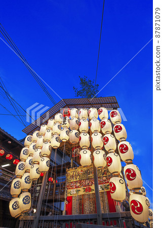 節日Kitannon山後的祗園節 87871079