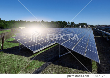 Mega solar power generation Solar power generation 87871230