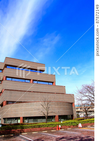 名古屋市風景、愛知縣立圖書館 87872149