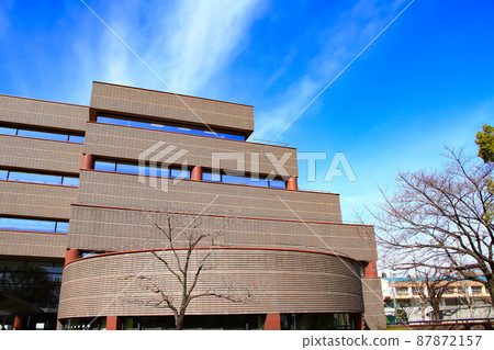 名古屋市風景、愛知縣立圖書館 名古屋市風景、愛知縣立圖書館 87872157