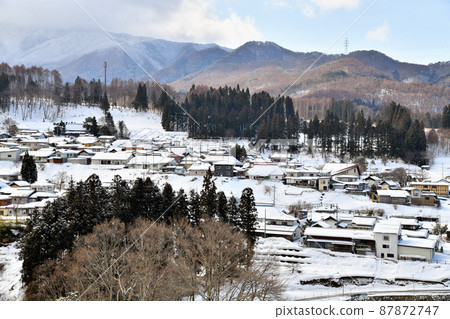 長野縣上井區信州高山村/高山村真紀風景（長野縣高山村）[2022.3] 87872747