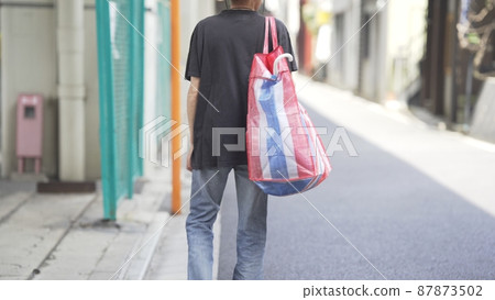 Street life walking wandering senior Street life walking wandering senior 87873502