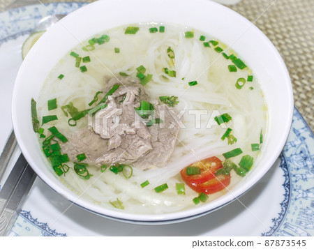 Vietnamese food, beef pho Vietnamese food, beef pho 87873545