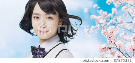 小櫻和女學生、高中生、考生 87875381