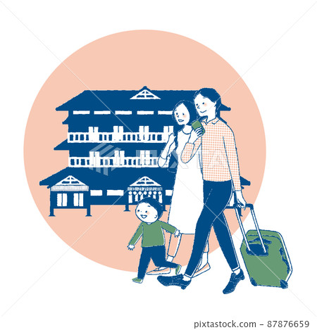 旅行的家庭和旅館 旅行的家庭和旅館 87876659