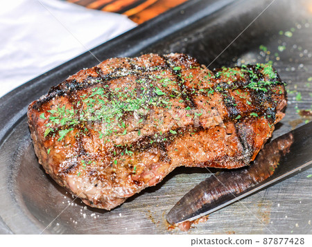 Buffalo Steak, a Mexican restaurant in Wyoming, USA Buffalo Steak, a Mexican restaurant in Wyoming, USA 87877428