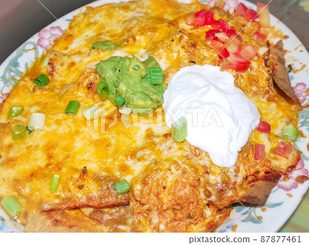 美國懷俄明州墨西哥餐廳 Burritos 87877461