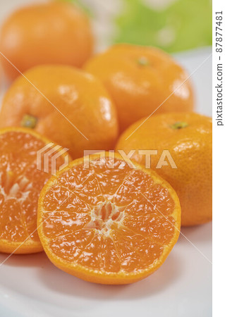 與心蘭切美味橘子的形象 87877481