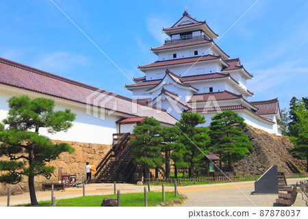 Fukushima Prefecture Aizu Wakamatsu Castle Fukushima Prefecture Aizu Wakamatsu Castle 87878037