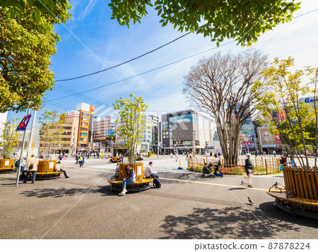 東京調布站前廣場 87878224