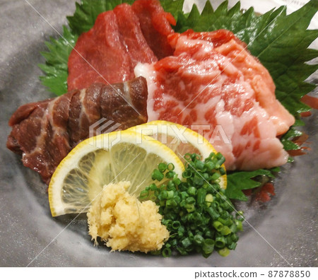 Assorted horse sashimi 87878850