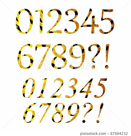 Numeric logo - Stock Illustration [87884232] - PIXTA