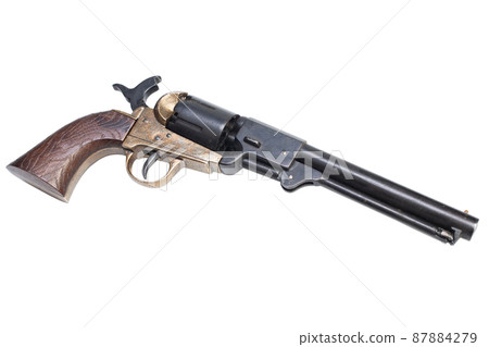 Old West Gun - Cocked and Locked Army Revolver 87884279