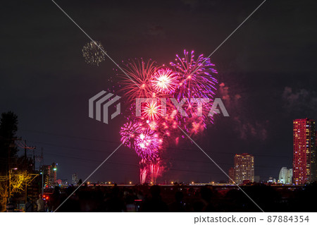 Fireworks display   87884354