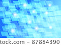 Blue gradient digital background 87884390