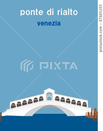 Rialto Bridge ponte di rialto venezia 旅行海報 Rialto Bridge ponte di rialto venezia 旅行海報 87885205