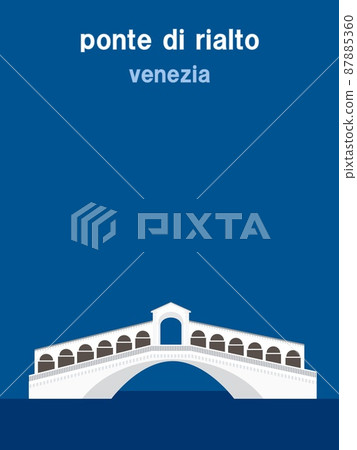Rialto Bridge ponte di rialto venezia 旅行海報 Rialto Bridge ponte di rialto venezia 旅行海報 87885360