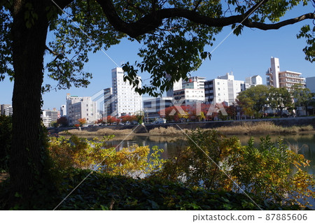 廣島天馬川河畔風光 廣島天馬川河畔風光 87885606