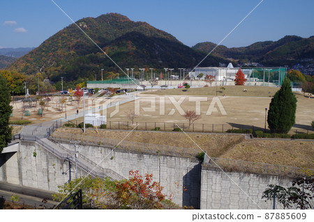 廣島市朝北區寺山公園的秋景 廣島市朝北區寺山公園的秋景 87885609