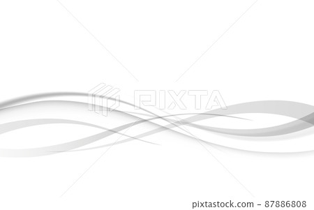 Gray curve vector material 87886808