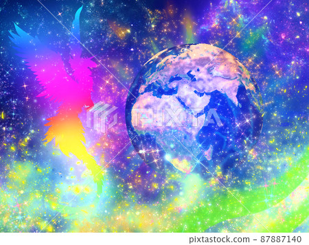 Rainbow dragon 87887140