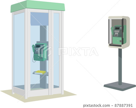 電話亭和公用電話櫃 87887391