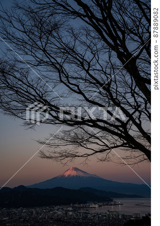 [Shizuoka Prefecture] Nihondaira Mt. Fuji evening view 87889082