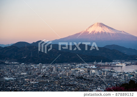 [Shizuoka Prefecture] Nihondaira Mt. Fuji evening view 87889132