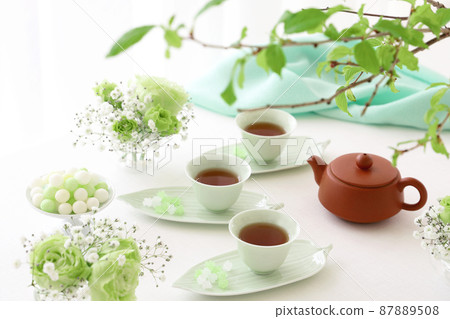 初夏茶時間中國茶 87889508