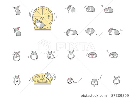 倉鼠姿勢集合 倉鼠姿勢集合 87889809