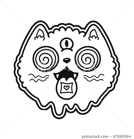 Vector cartoon illustration,poster design 87890564