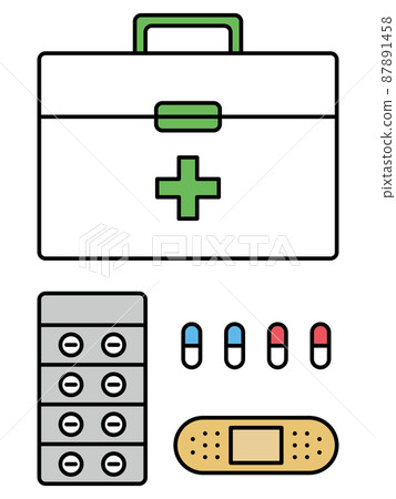 First aid kit First aid kit 87891458
