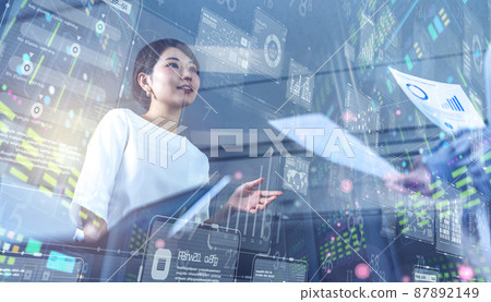 Business scene Business scene 87892149