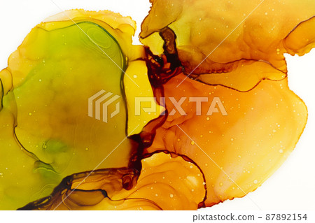 Alcohol ink art texture background abstract abstract painting 87892154