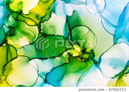 Alcohol ink art texture background abstract abstract painting Alcohol ink art texture background abstract abstract painting 87892212