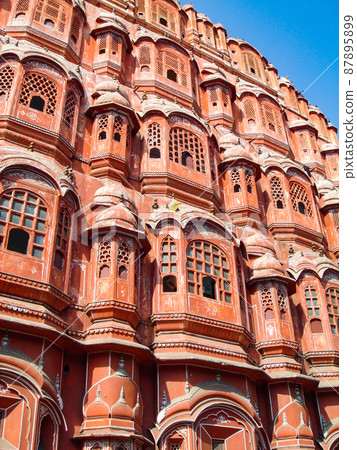 Hawa Mahal, Wind Palace in Jaipur, India 87895899