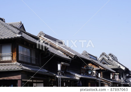川越倉庫建造的城市景觀 87897063