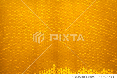 Honeycomb from bee hive filled with golden honey Honeycomb from bee hive filled with golden honey 87898254