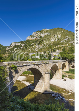 La Malene, Gorges du Tarn, Occitania region, Aveyron department, France 87901759