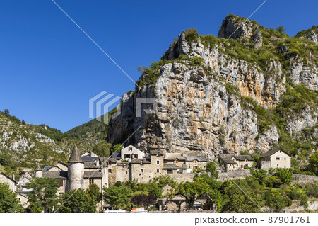 La Malene, Gorges du Tarn, Occitania region, Aveyron department, France La Malene, Gorges du Tarn, Occitania region, Aveyron department, France 87901761