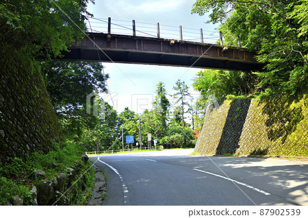 位於神奈川縣與靜岡縣交界處的足柄峠 87902539