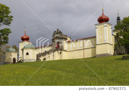 Monastery of the Mother of God Hedec, Eastern Bohemia, Czech Republic Monastery of the Mother of God Hedec, Eastern Bohemia, Czech Republic 87902571